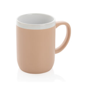 Mug 300ml en céramique avec bord blanc