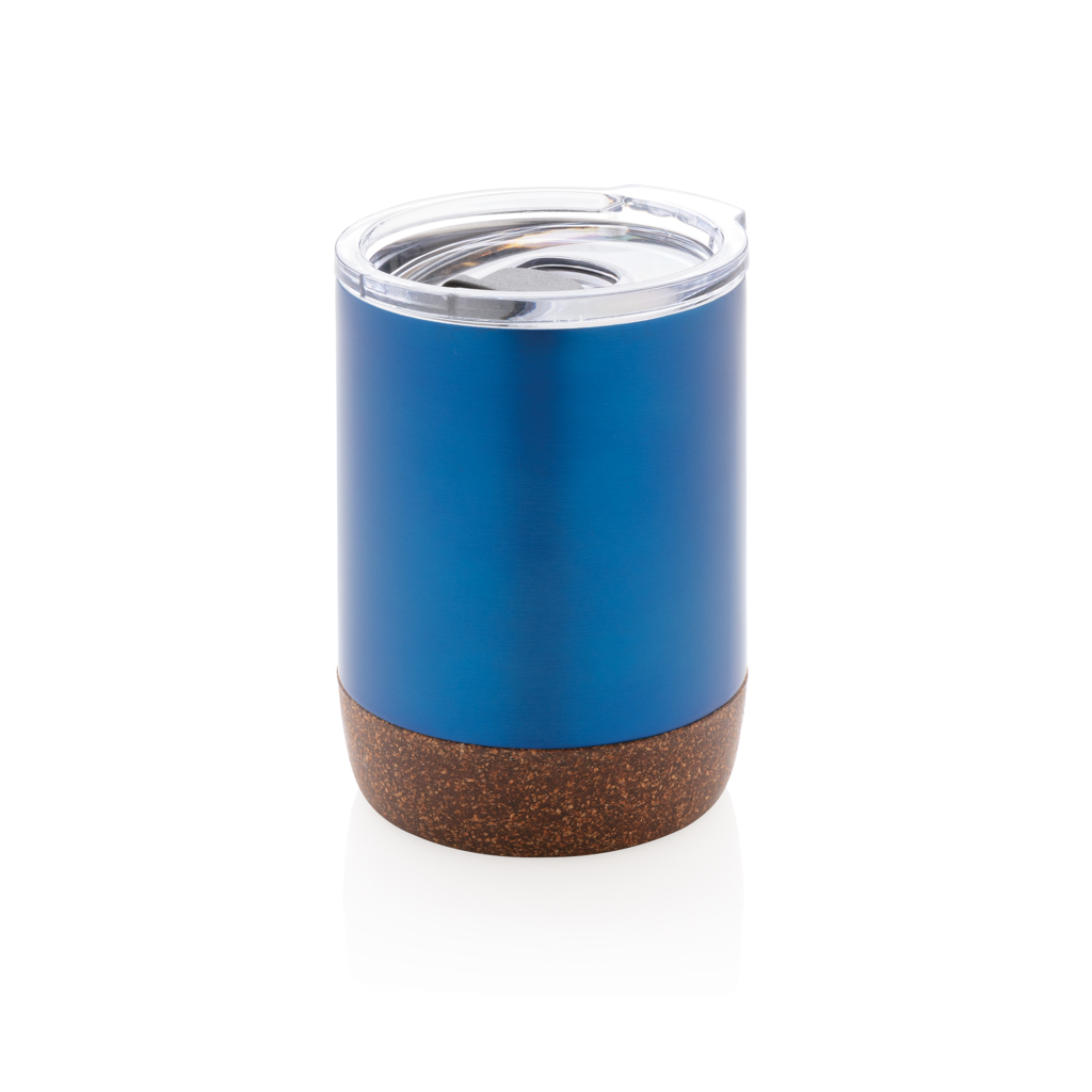 Petite tasse à café en liège et acier recyclé RCS