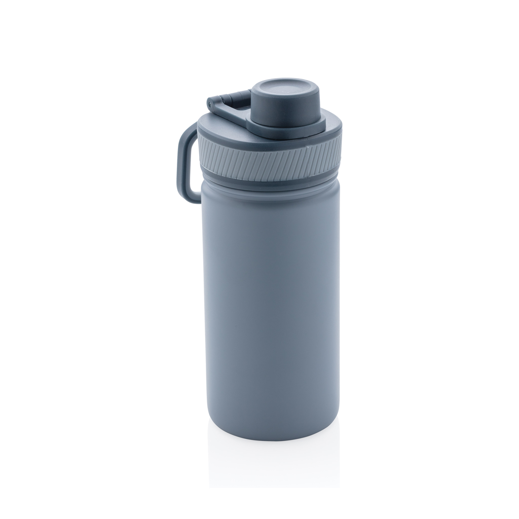 Bouteille isotherme en acier avec bouchon sport