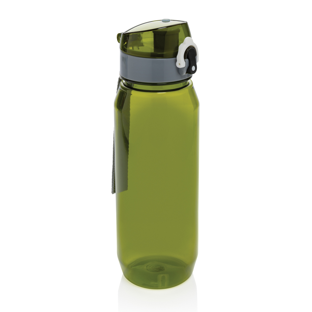 Bouteille d'eau étanche 800ml en PET recyclé RCS Yide