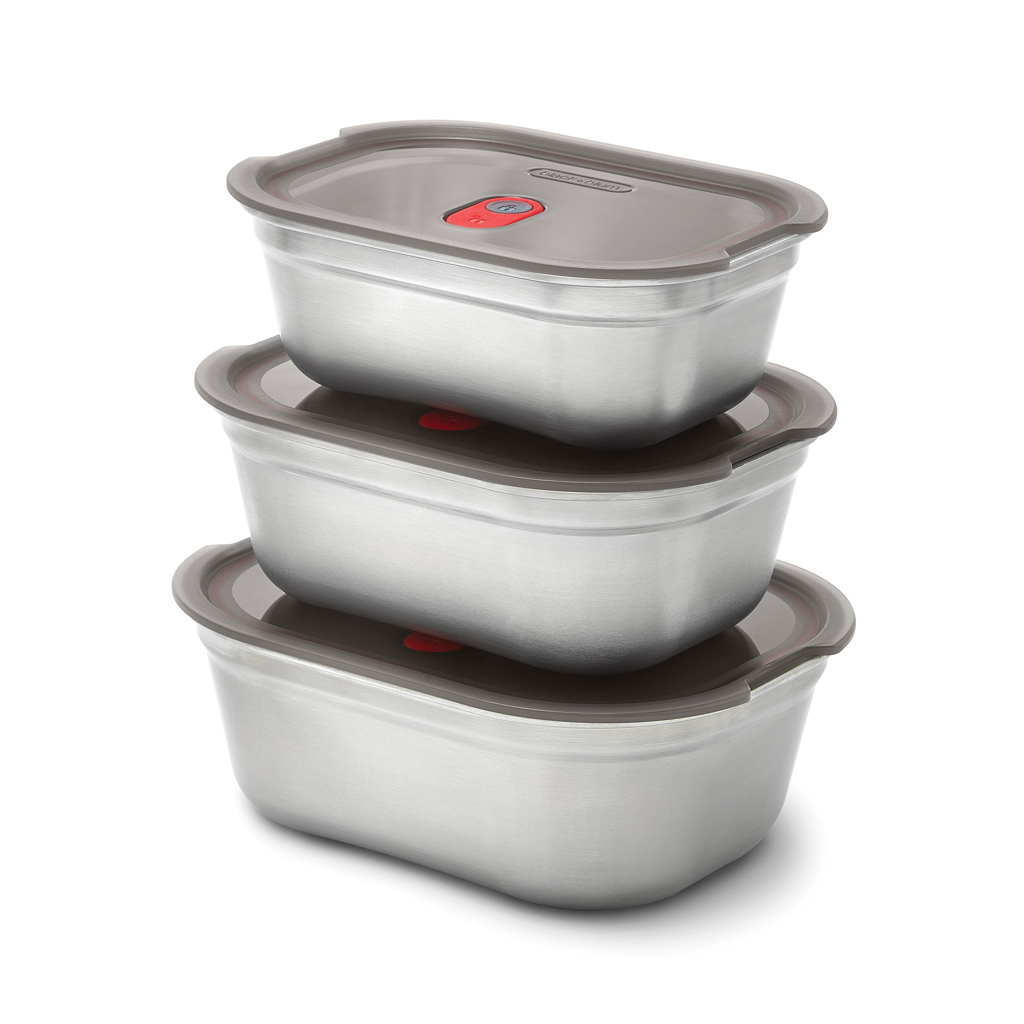 Set de boites repas x3 Petite, Moyenne, Grande Black+Blum