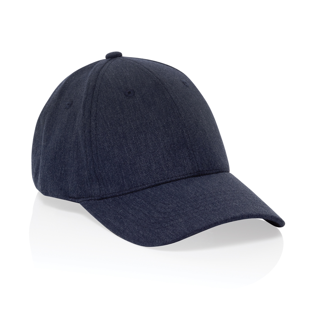 Casquette 6 panneaux 200gr chiné et recyclé AWARE™ Milo