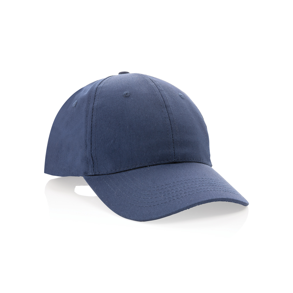 Casquette 6 panneaux en coton recyclé 190gr IMPACT