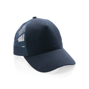Casquette filet 5 panneaux coton recyclé Impact AWARE™