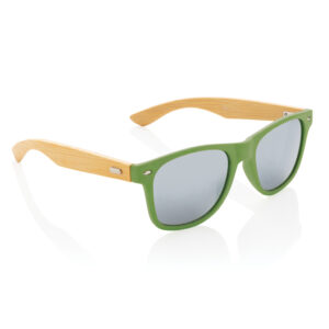 Lunettes de soleil en bambou et plastique recyclé RCS
