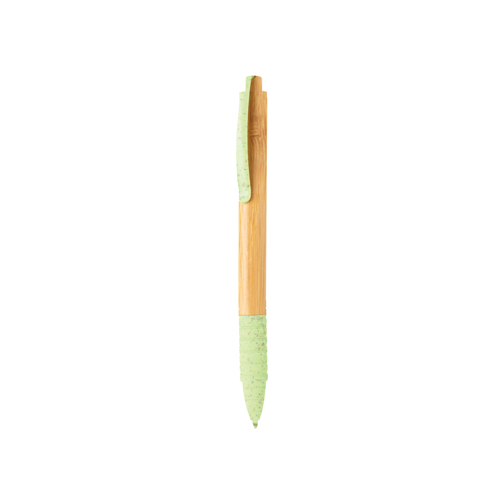 Stylo en bambou et fibre de paille