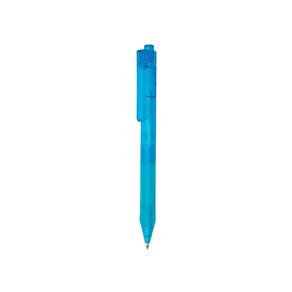 Stylo X9 finition givré avec grip silicone