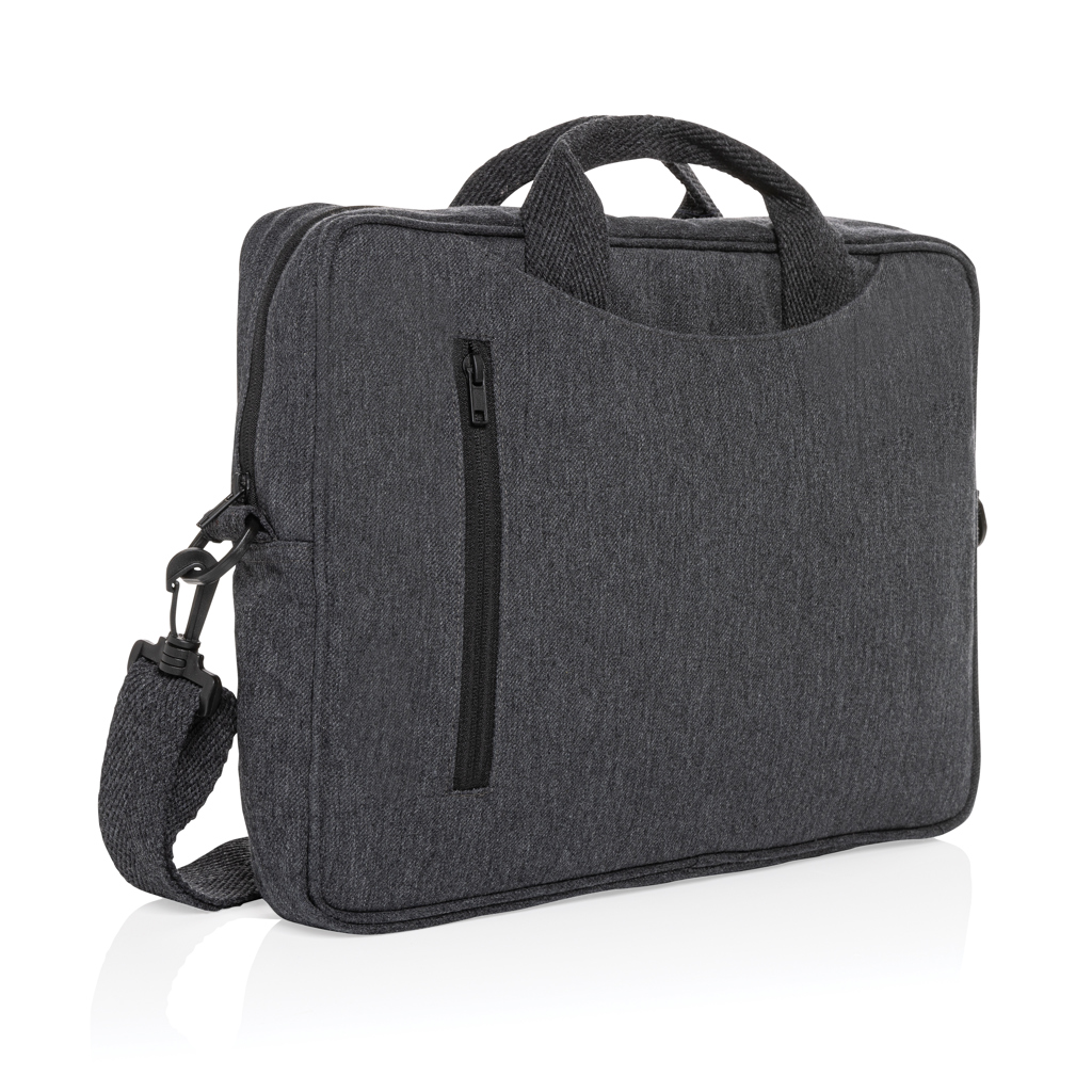 Sacoche ordinateur 15,4'' en coton recyclé AWARE™ Laluka