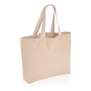 Grand sac tote en toile 240 g/m² recyclée non teintée Aware™