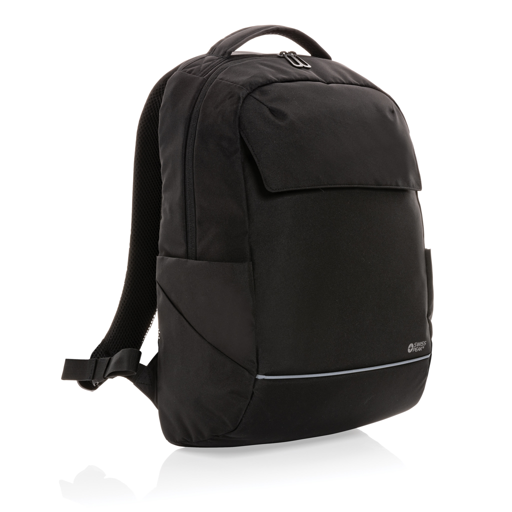 Sac à dos ordinateur 15.6' Swiss Peak Brooke en rPET AWARE™