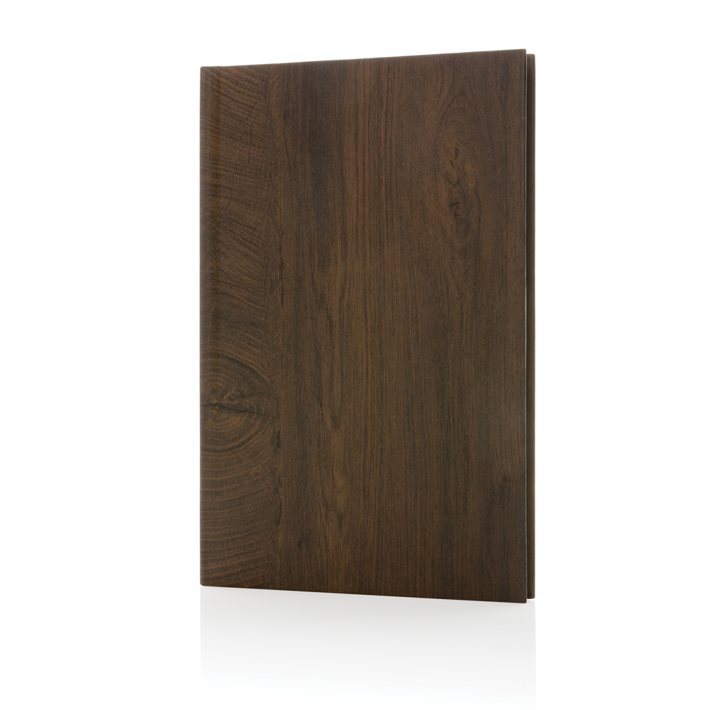Cahier A5 imprimé bois Kavana