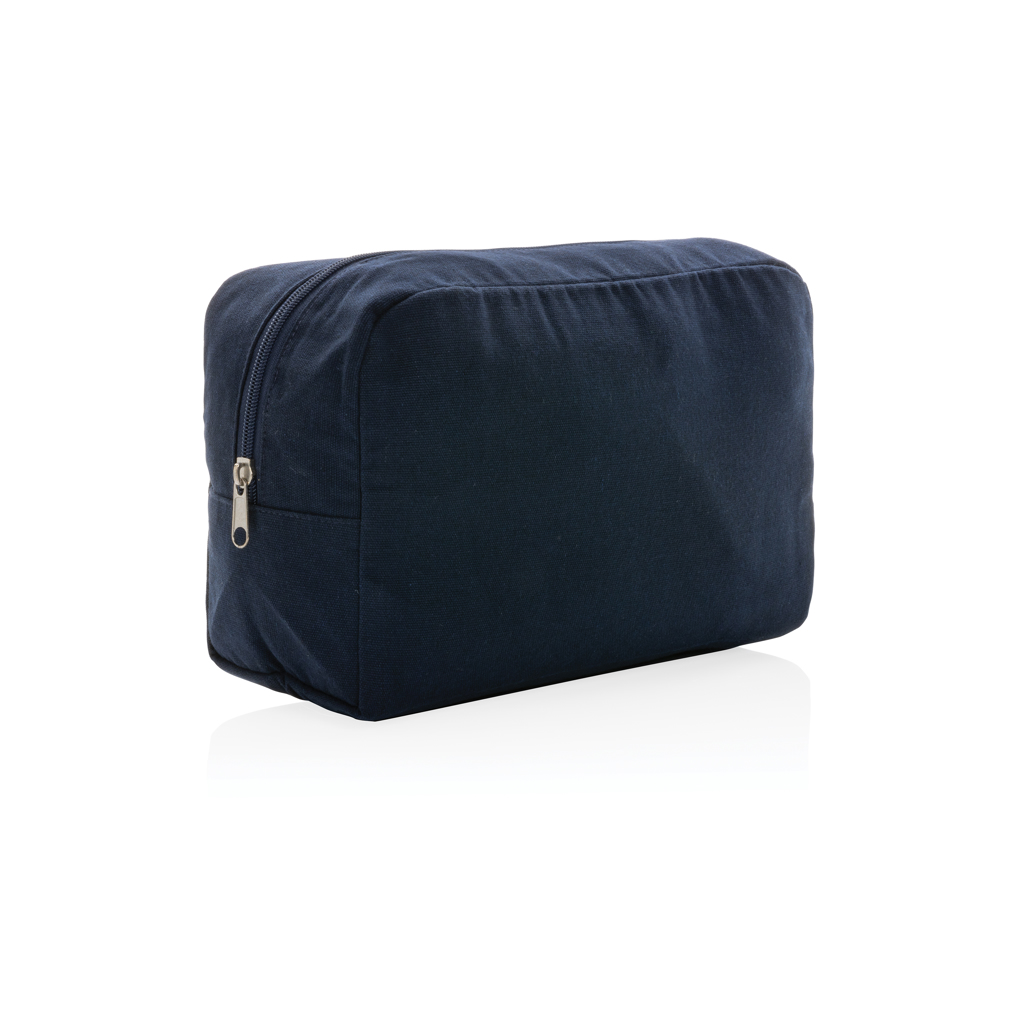 Trousse de toilette en toile recyclée non teintée Aware™