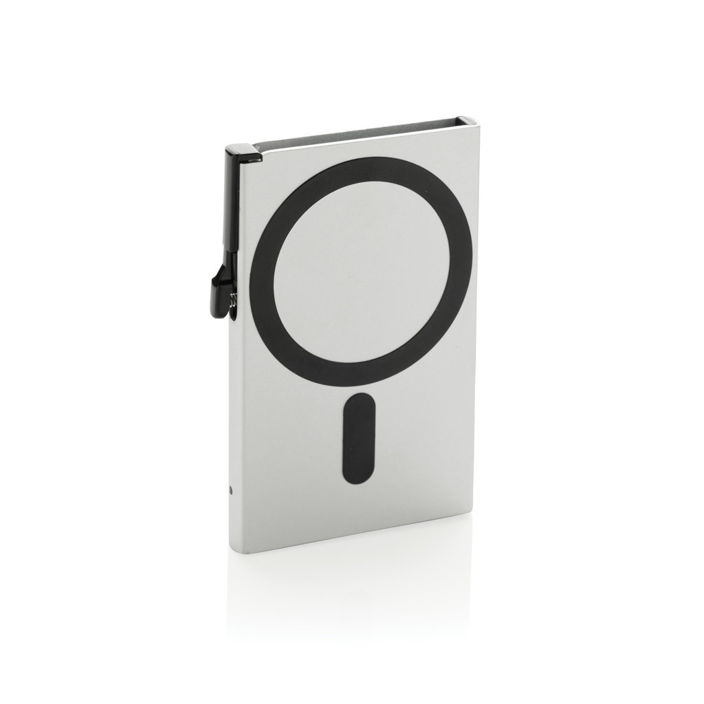 Porte-cartes magnétique pour téléphone en aluminium