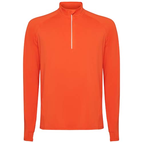 Sweatshirt Estambul à manches longues et col demi-zip pour homme