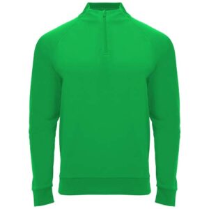 Sweatshirt Epiro à manches longues unisexe avec fermeture demi-zip