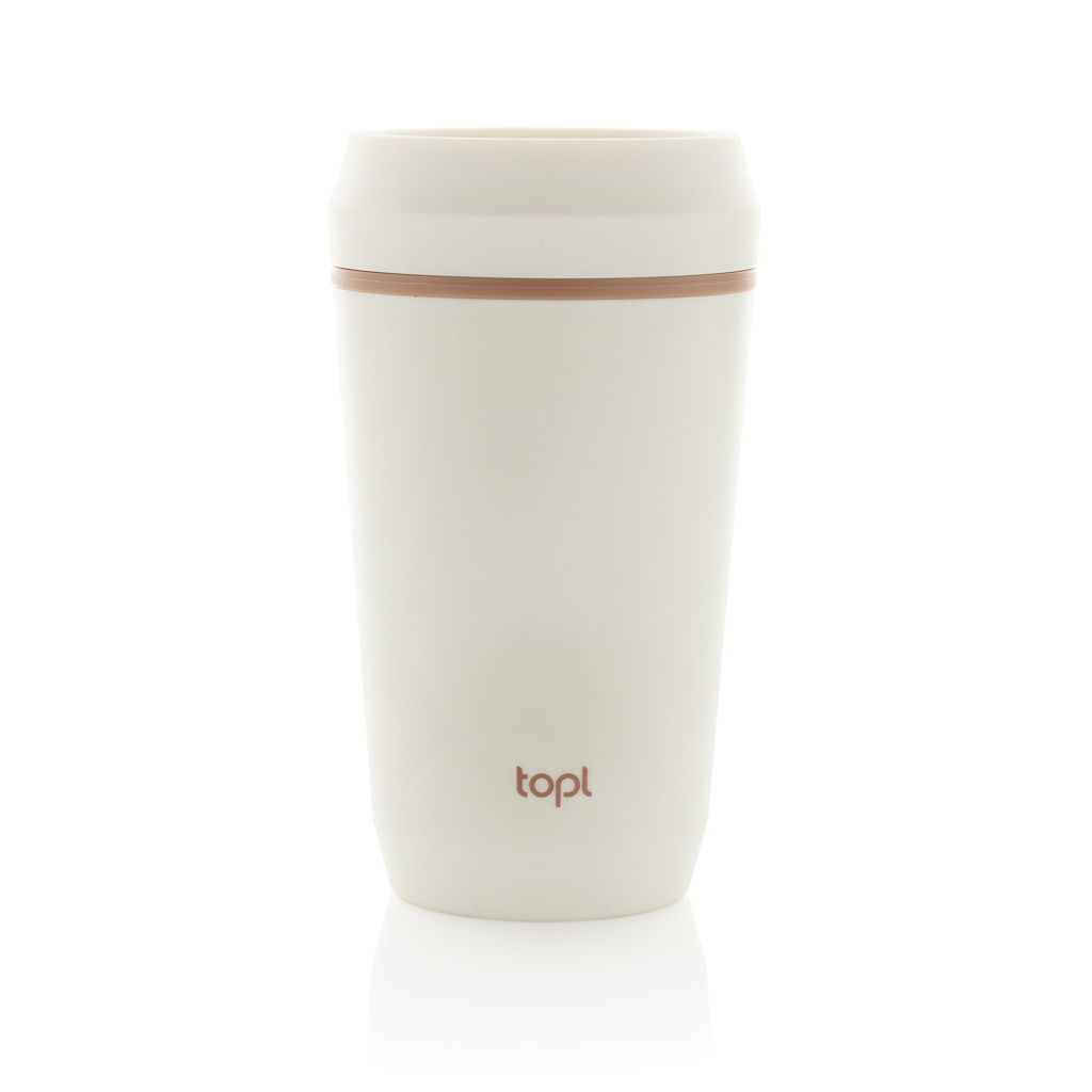 Mug 354 ml avec couvercle 360 en plastique recyclé Topl