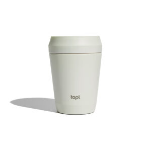Mug 235 ml avec couvercle 360 en acier recyclé Topl