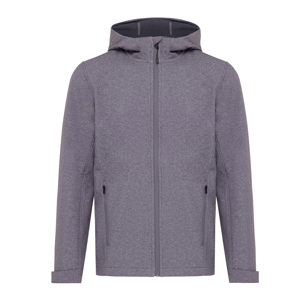 Veste homme soft shell en polyester recyclé IQONIQ Makalu