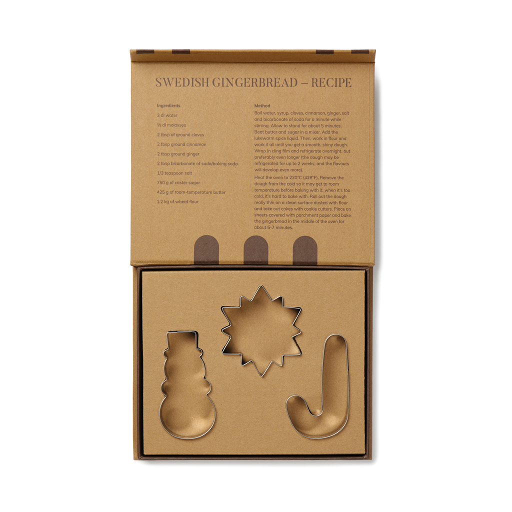 VINGA Set de 3 emporte-pieces Classic