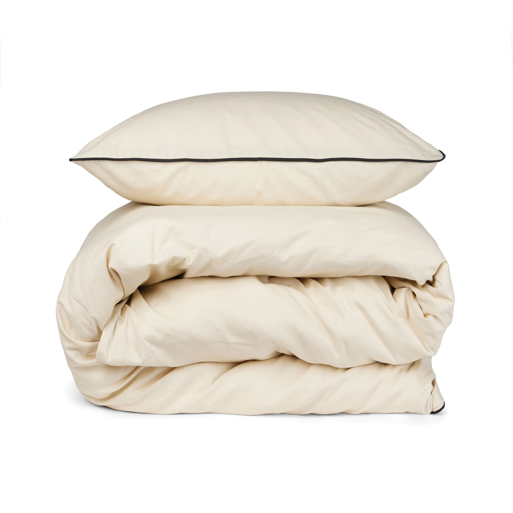 VINGA Marston Set de 4 pièces de lit en coton biologique OCS