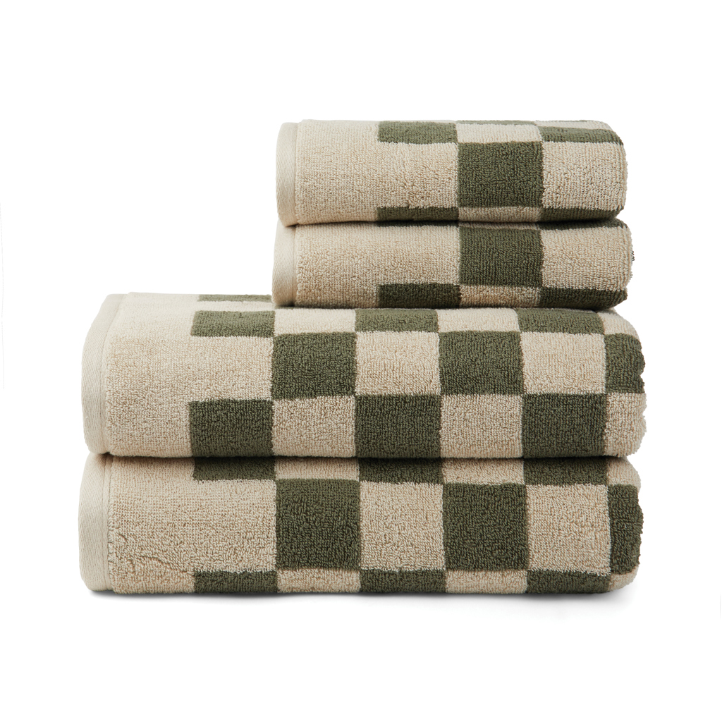 Vinga Elba Lot de 4 Serviettes en coton biologique OCS