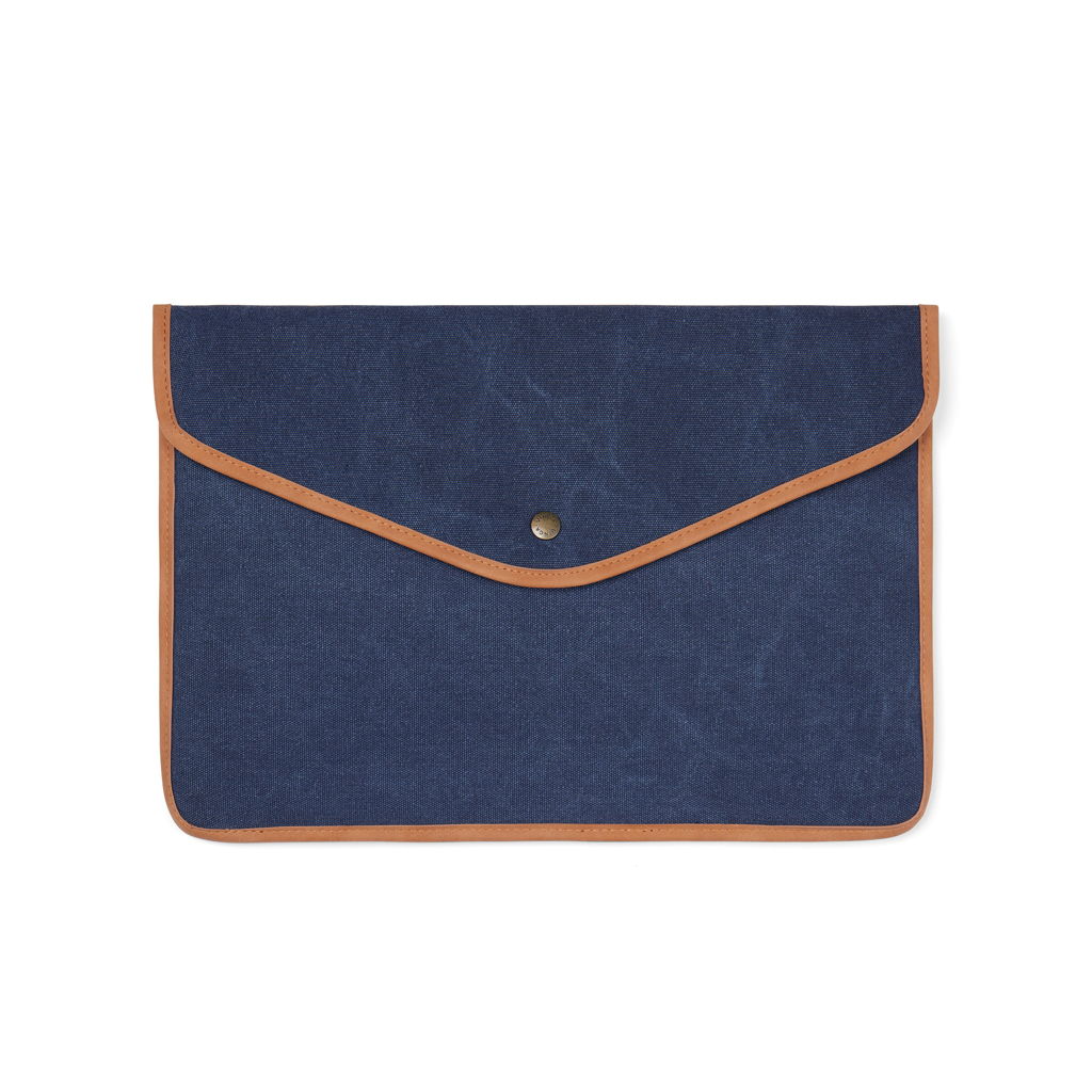 VINGA Pochette ordinateur 16' en toile recyclée GRS Bosler