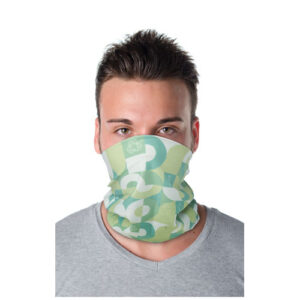 Écharpe multi-usages Alice de 145 g/m² en RPET avec impression par sublimation