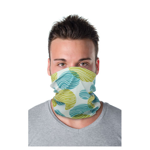 Écharpe multi-usages Davi avec impression par sublimation et technologie Coolmax®