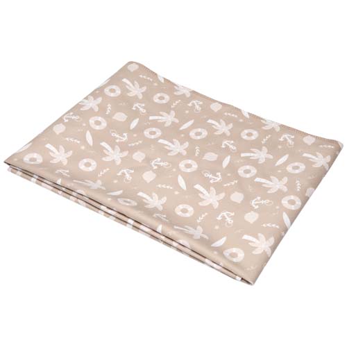 Serviette légère Floret avec impression par sublimation de 50 x 100 cm