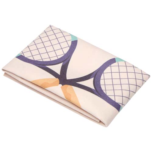 Serviette légère Juni en RPET avec impression par sublimation de 30 x 50 cm