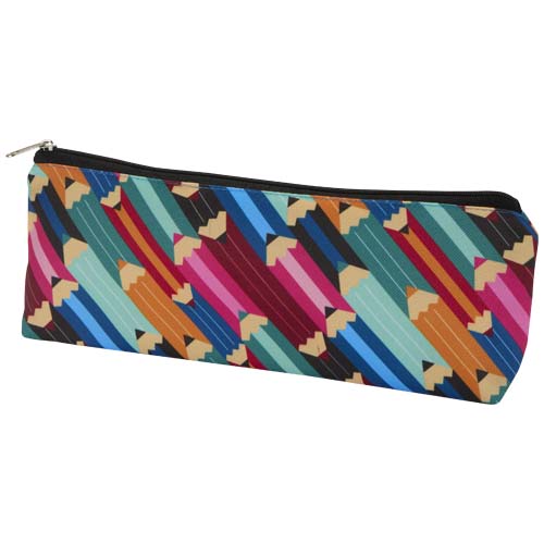 Trousse à crayons Ekki en RPET avec impression par sublimation