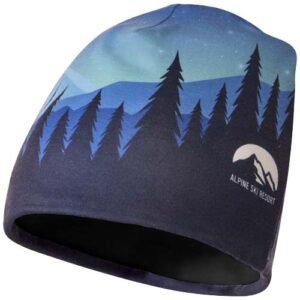 Bonnet en rPET avec impression par sublimation et couche en polaire Loki