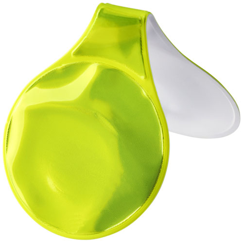 Petit aimant rond RFX™ réfléchissant en PVC M-10 RFX™