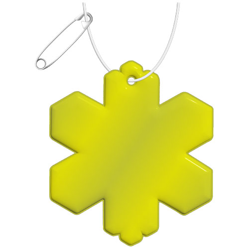 Attache réfléchissante RFX™ en TPU en forme de flocon de neige
