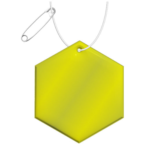 Attache réfléchissante hexagonale en TPU H-12 RFX™