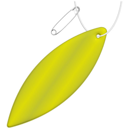 Attache réfléchissante en PVC en forme d'ellipse H-12 RFX™