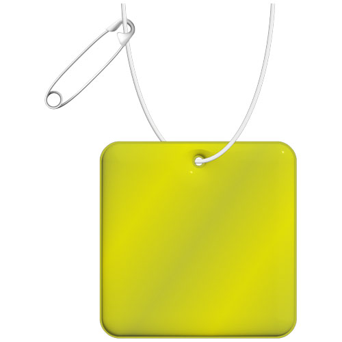 Attache réfléchissante carrée en PVC H-20 RFX™