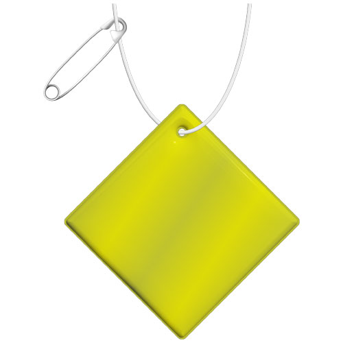 Attache réfléchissante en PVC en forme de diamant H-20 RFX™, grand modèle