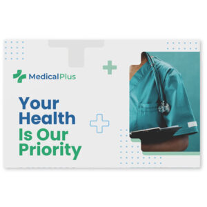 3 pansements avec mini-enveloppe en papier imprimée en couleurs