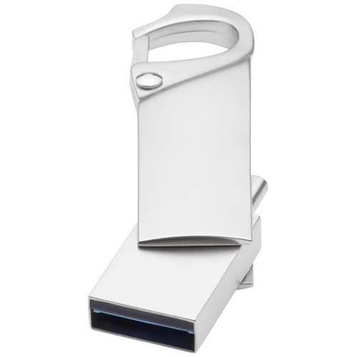 Clé USB pivotante carrée