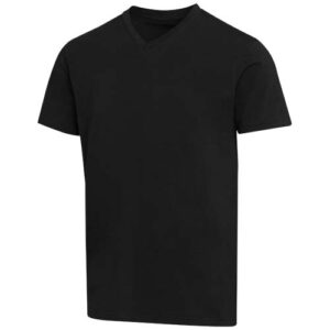 T-shirt unisexe en coton bio certifié OCS Balfour à manches courtes et col en V de 200 g/m²