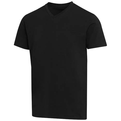 T-shirt unisexe en coton bio certifié OCS Balfour à manches courtes et col en V de 200 g/m²