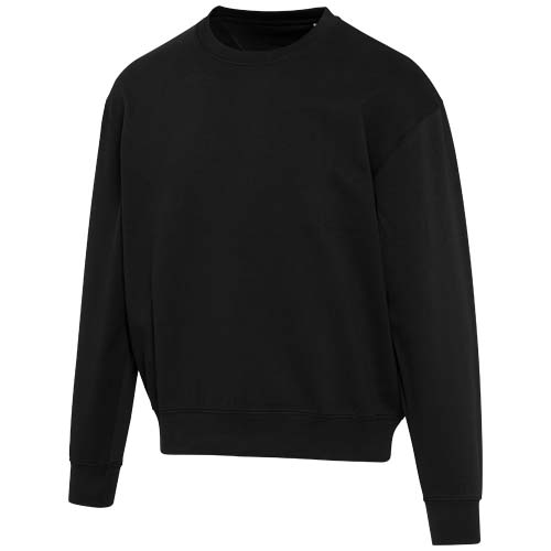 Pull unisexe OCS en coton bio oversize à col rond Boris de 280 g/m2