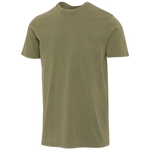 T-shirt homme délavé à manches courtes Nanaimo de 160 g/m2