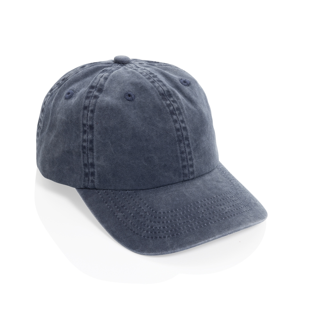 Casquette à 6 panneaux en coton sergé délavée BEAU AWARE™
