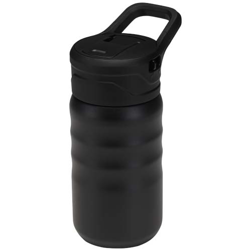 Gourde de sport Knox 350 ml en acier inoxydable à double paroi recyclé RCS avec paille rabattable