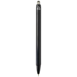 Stylo bille Glen avec double injection recyclé RCS (encre bleue)