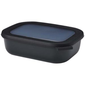 Mepal Cirqula 1 000 ml, saladier rectangulaire à plusieurs compartiments