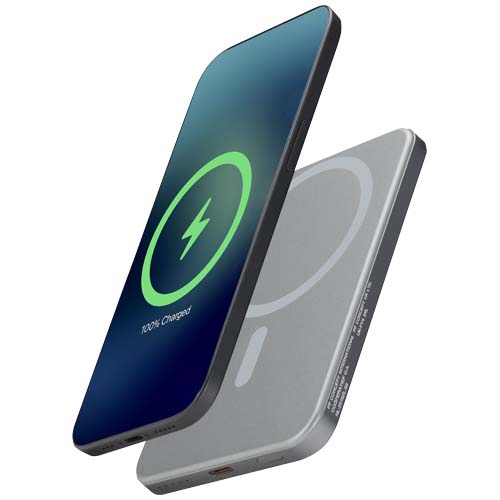 Batterie externe magnétique Avis 5000 mAh en aluminium recyclé RCS