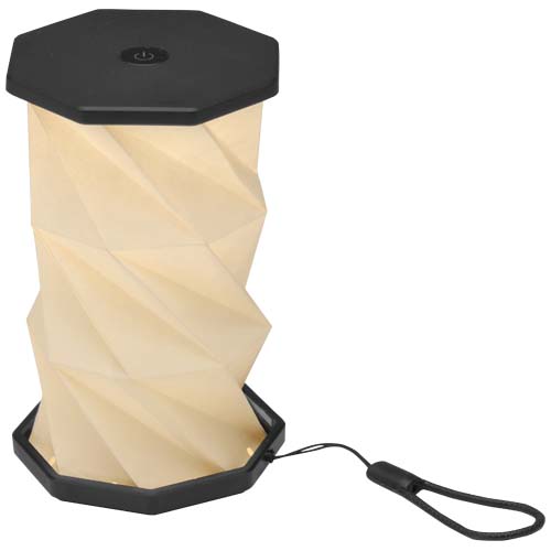 Lampe de table pliable Celestia en plastique recyclé